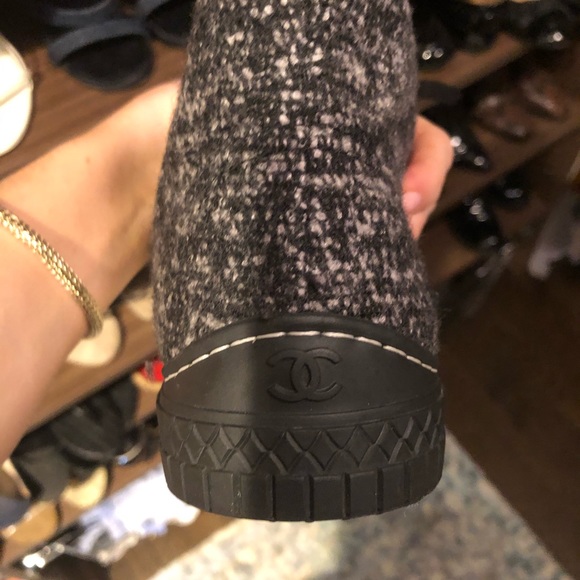 Chanel sneaker 37.5 black - Picture 4 of 4